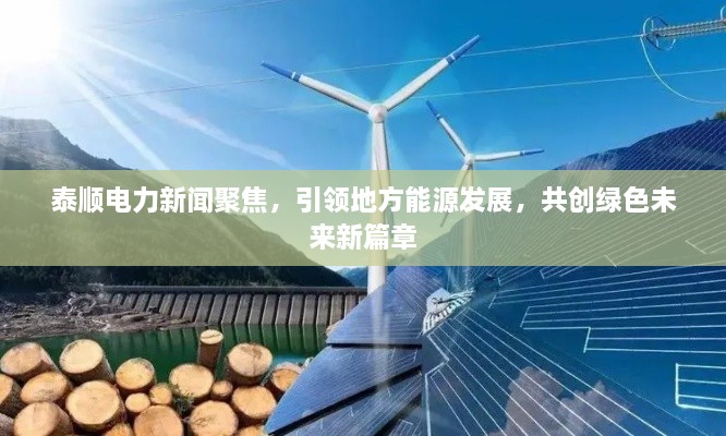泰顺电力新闻聚焦，引领地方能源发展，共创绿色未来新篇章